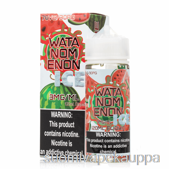 Vape Netistä Jää Watanomenon - Nomenon E-nesteet - 120ml 6mg